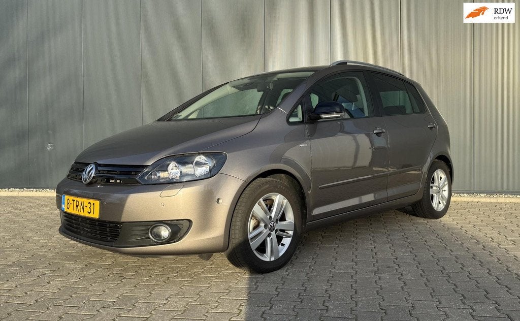 Volkswagen Golf Plus 1.4 TSI Highline Airco Cruise Navi PDC, Auto's, Volkswagen, Euro 5, Gebruikt, Zwart, Bruin