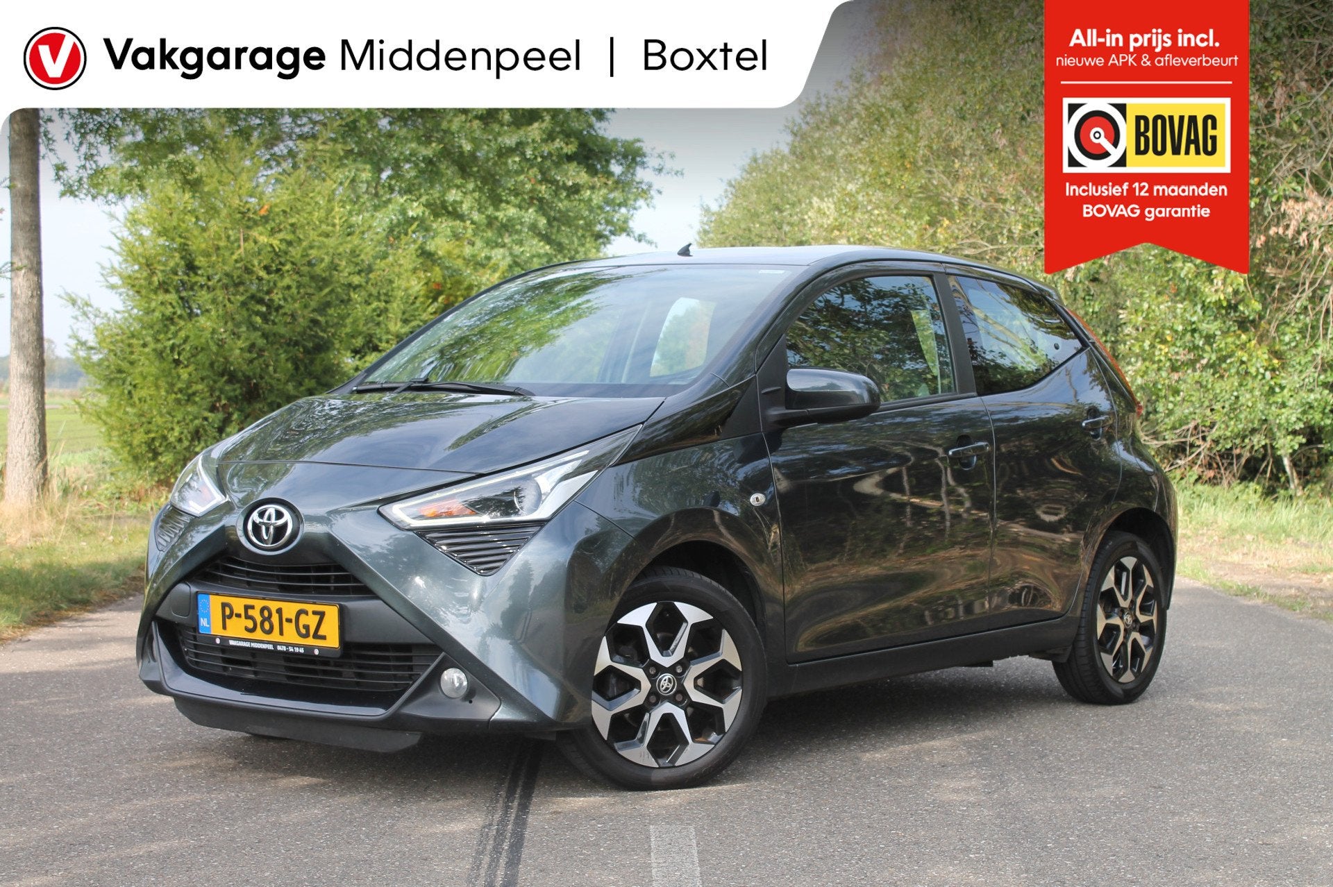 Toyota Aygo 1.0 VVT-i X-Joy | Carplay | Cruise (bj 2020), Auto's, Voorwielaandrijving, 12 maanden, Stof, Gebruikt