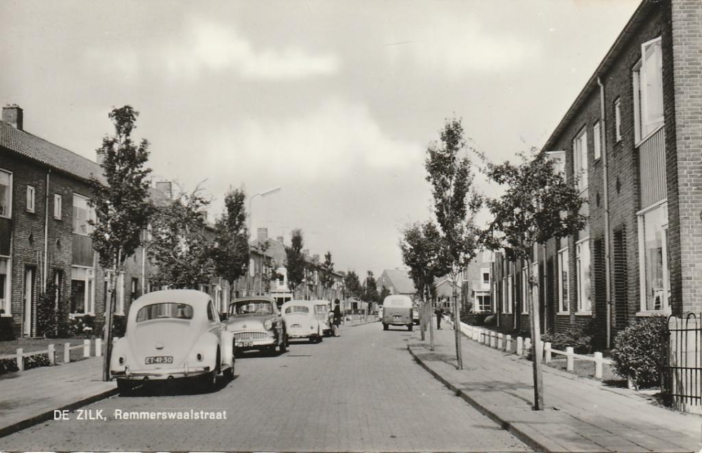 De Zilk bij Noordwijk remmerswaalstraat volkswagen kever, Ophalen of Verzenden, 1960 tot 1980, Ongelopen, Zuid-Holland