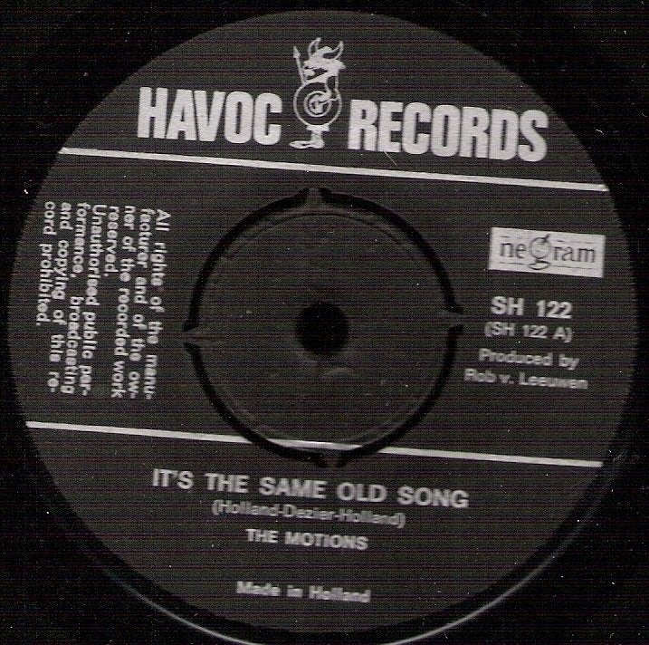 Motions-Same Old Song-Someday Child-1966 NEDERBEAT, Ophalen, Gebruikt, Pop