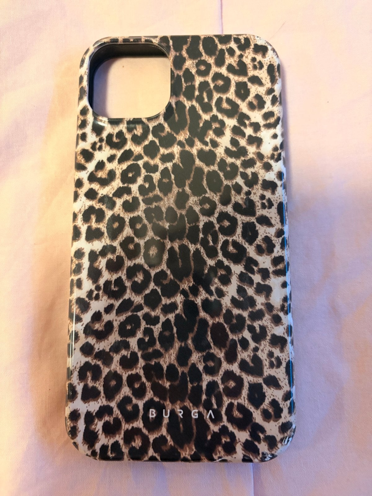 Origineel Burga hoesje voor iPhone 14 Plus - Luipaardprint, Kunststof, IPhone 14 Plus, Hoesje of Tasje, Ophalen of Verzenden