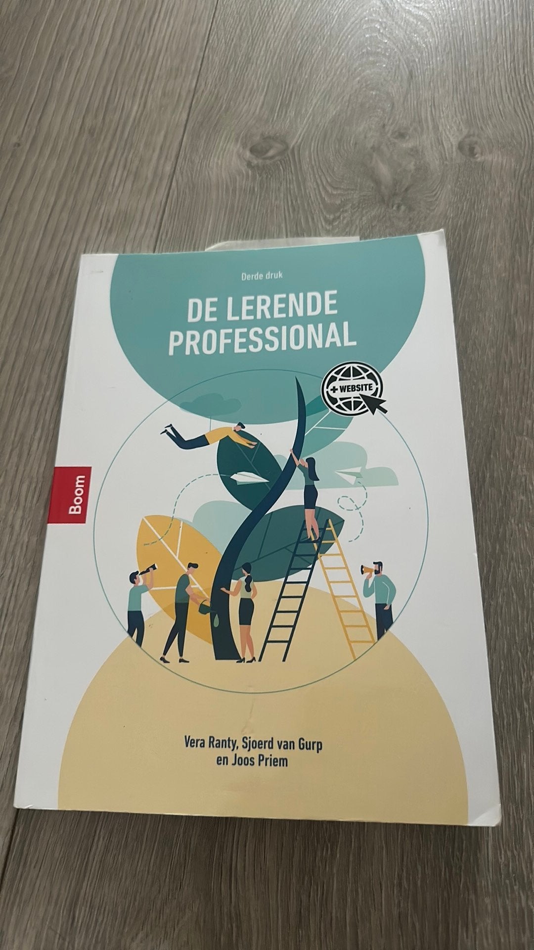 De lerende professional ADPEP, Verzenden, Zo goed als nieuw, Overige niveaus, Nederlands