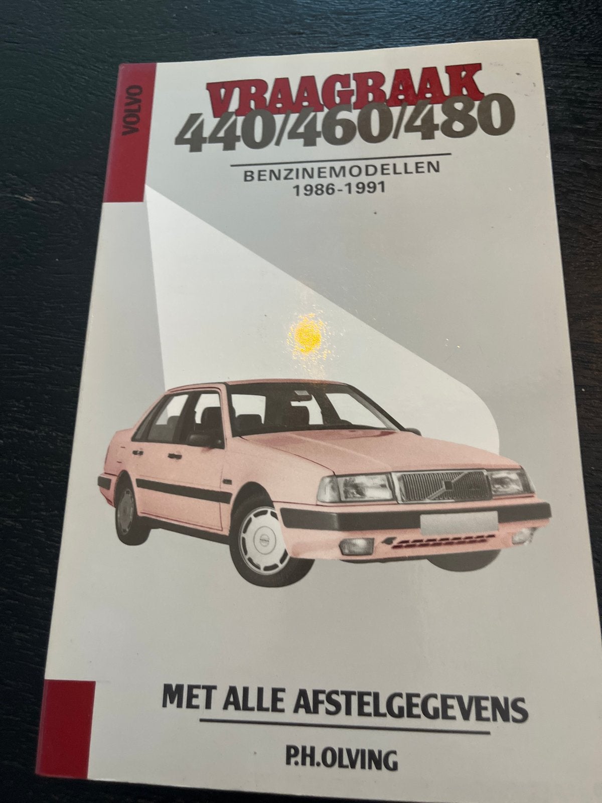 Vraagbaak Volvo 440/460/480 Benzine (1986-1991), Ophalen of Verzenden, Gelezen, Volvo