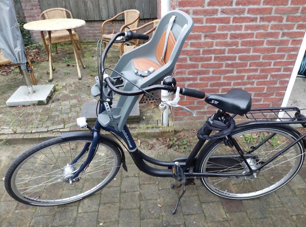 Moederfiets batavus, Ophalen, Terugtraprem, Gebruikt, Batavus