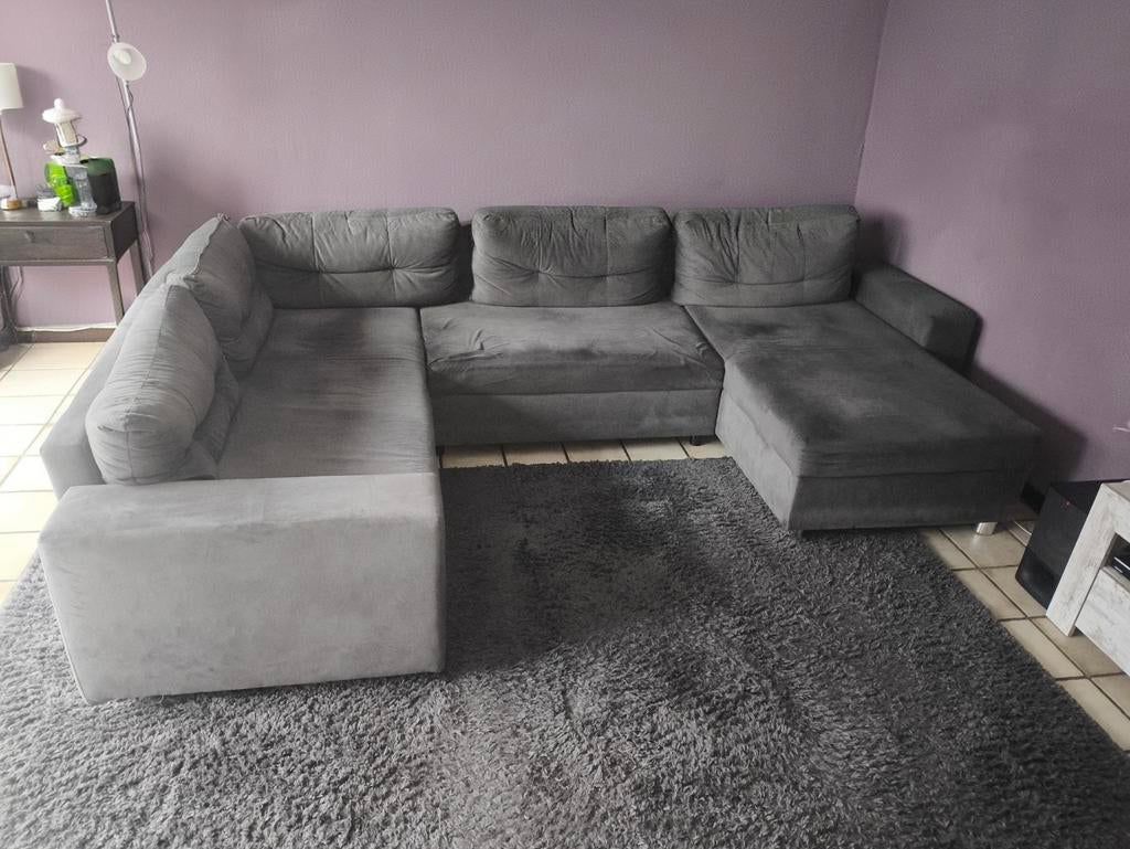 Grote loungebank, Ophalen, Gebruikt, Hoekbank, 300 cm of meer