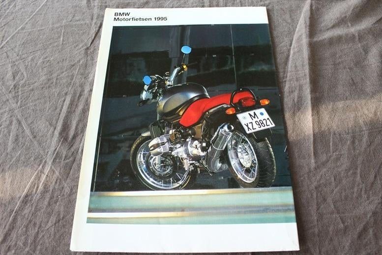 BMW 1995 motorfietsen verkoop folder R850 R1100 K75 K1100, Motoren, Handleidingen en Instructieboekjes, Ophalen of Verzenden, BMW