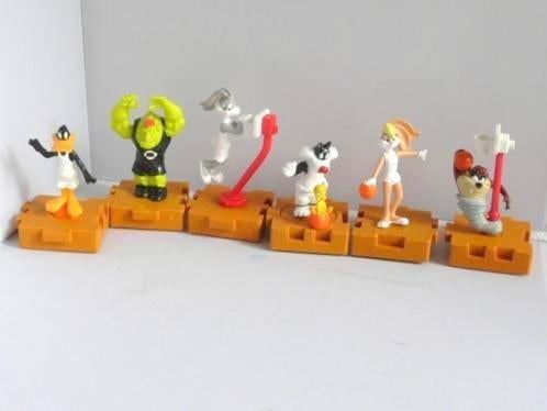 Looney Tunes 1996 # 6 figuren, Ophalen of Verzenden, Looney Tunes, Zo goed als nieuw, Beeldje of Figuurtje