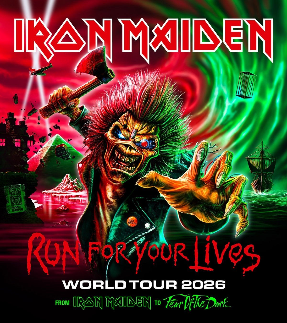2 Tickets Iron Maiden 10 juni Ziggo Dome, Tickets en Kaartjes, Concerten | Rock en Metal, Twee personen, Juni, Hard Rock of Metal
