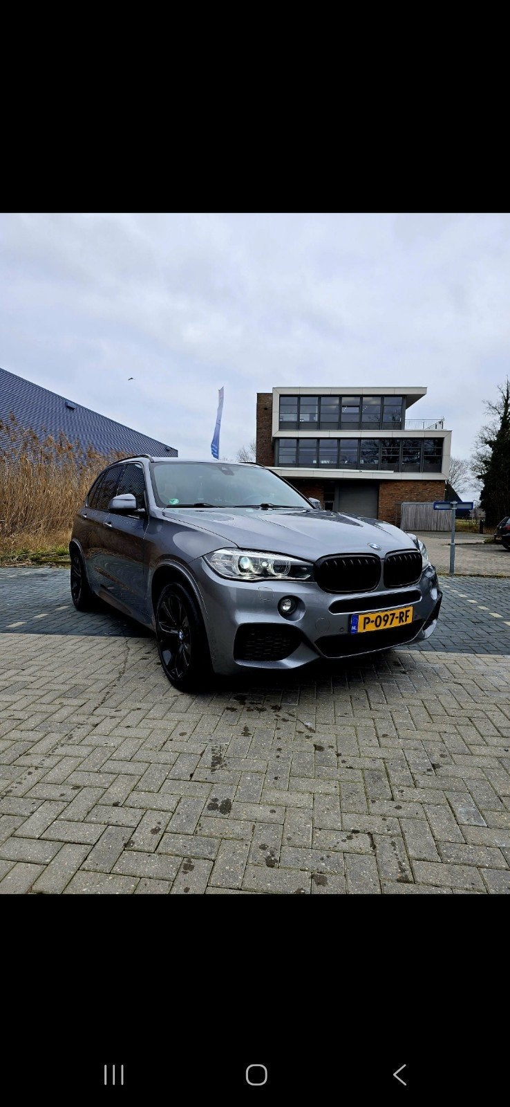 BMW X5 Xdrive40e Iperformance 400pk Aut 2018 Grijs m pakket, Auto's, X5, Vierwielaandrijving, 147 €/maand, SUV of Terreinwagen