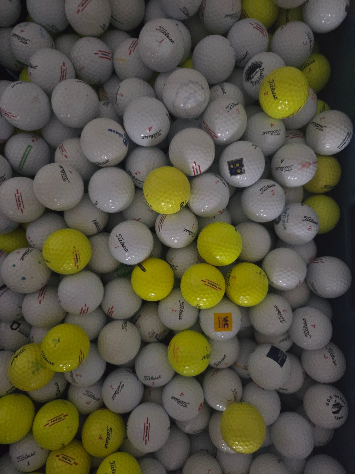 TITLEIST trufeel A kwaliteit, Sport en Fitness, Ophalen of Verzenden, Gebruikt, Bal(len), Overige merken