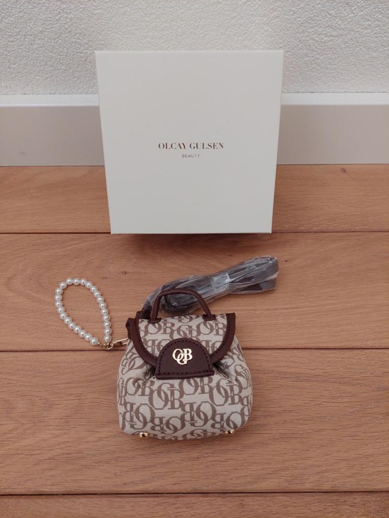 Olcay Gulsen Jacquard microbag nieuw, Ophalen of Verzenden, Nieuw, Beige, Avondtasje