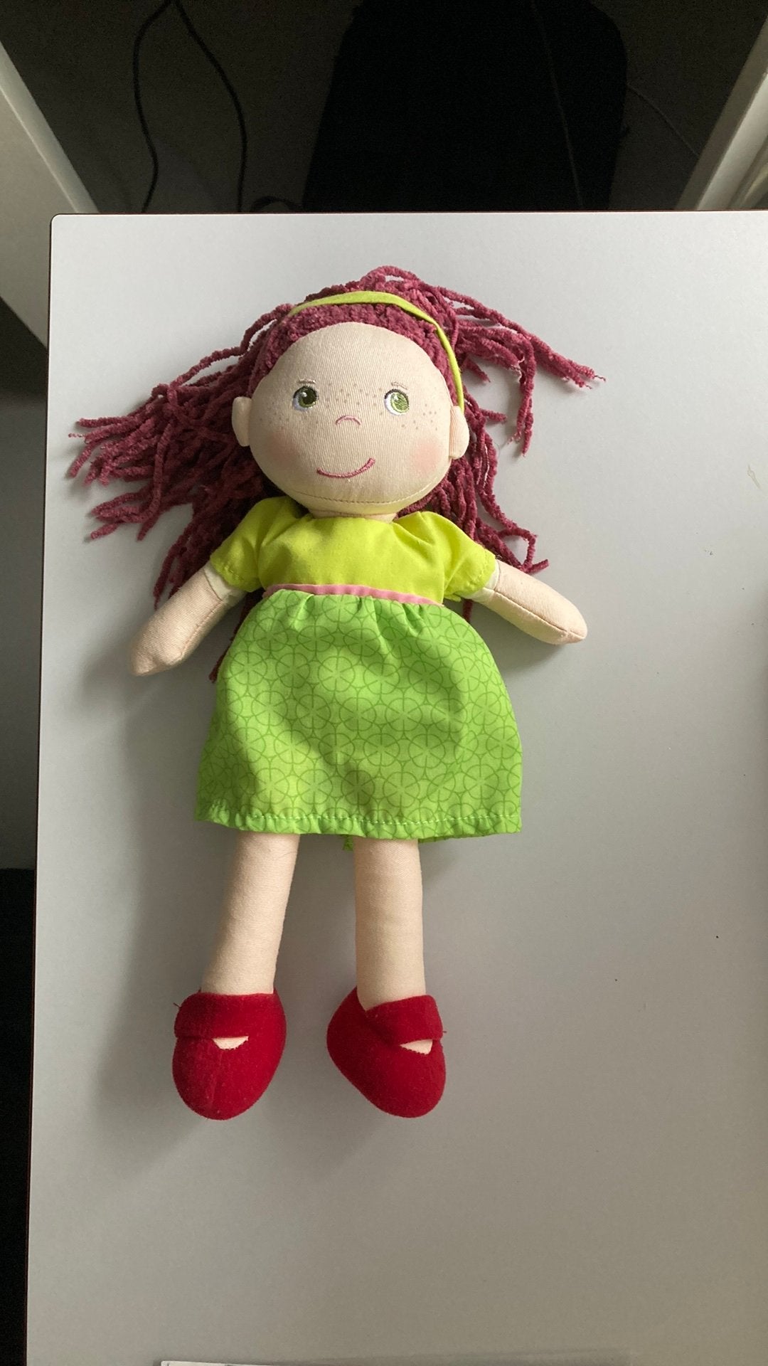Haba lappenpop/kuffel pop, Overige typen, Ophalen of Verzenden, Zo goed als nieuw, Middelgroot (20 tot 80 cm)