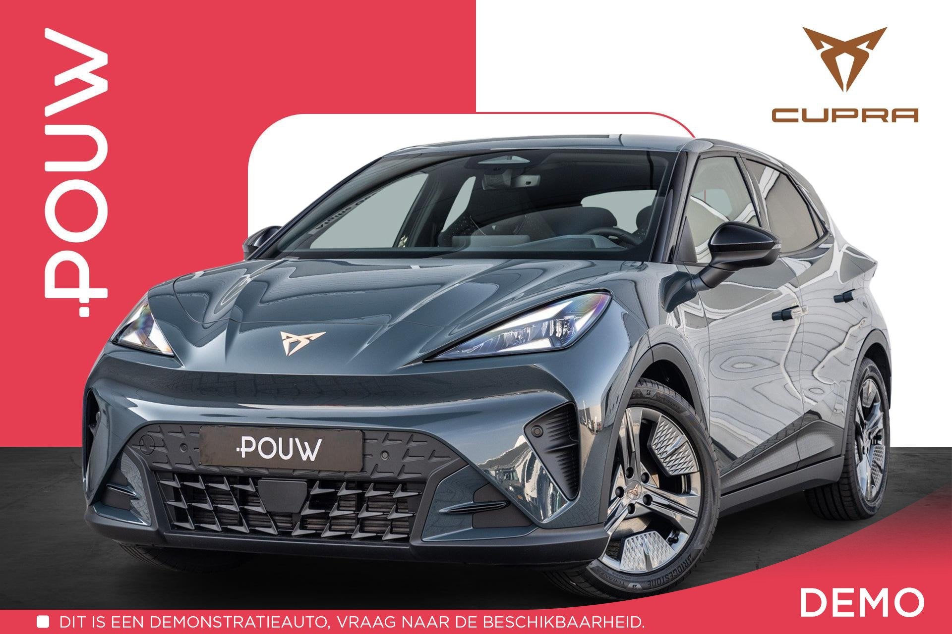 CUPRA Raval 211pk Business First Edition 56 kWh | Sportstoel, Auto's, 12 maanden, Overige modellen, Blauw, Origineel Nederlands