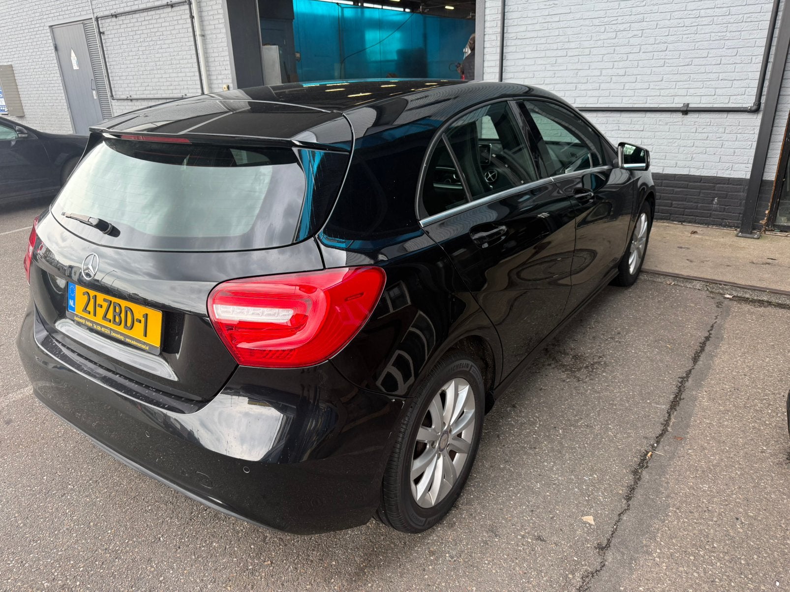 Mercedes-Benz A-Klasse A180 1.6 Blue Efficiency 2012 Zwart, Voorwielaandrijving, 4 cilinders, Handgeschakeld, 685 kg