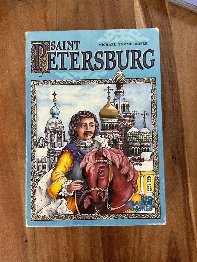 Sint Petersburg bordspel plus uitbreiding - engelse versie, Een of twee spelers, Ophalen of Verzenden, Zo goed als nieuw, Rio Grande Games