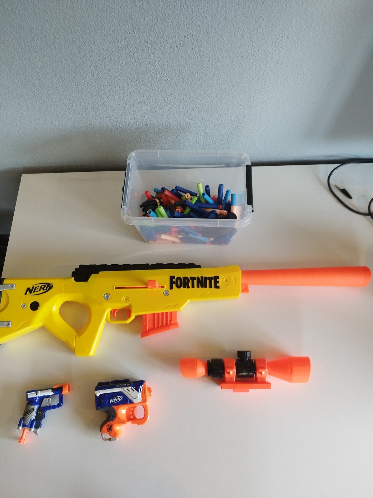 Nerf geweren, Ophalen of Verzenden, Zo goed als nieuw