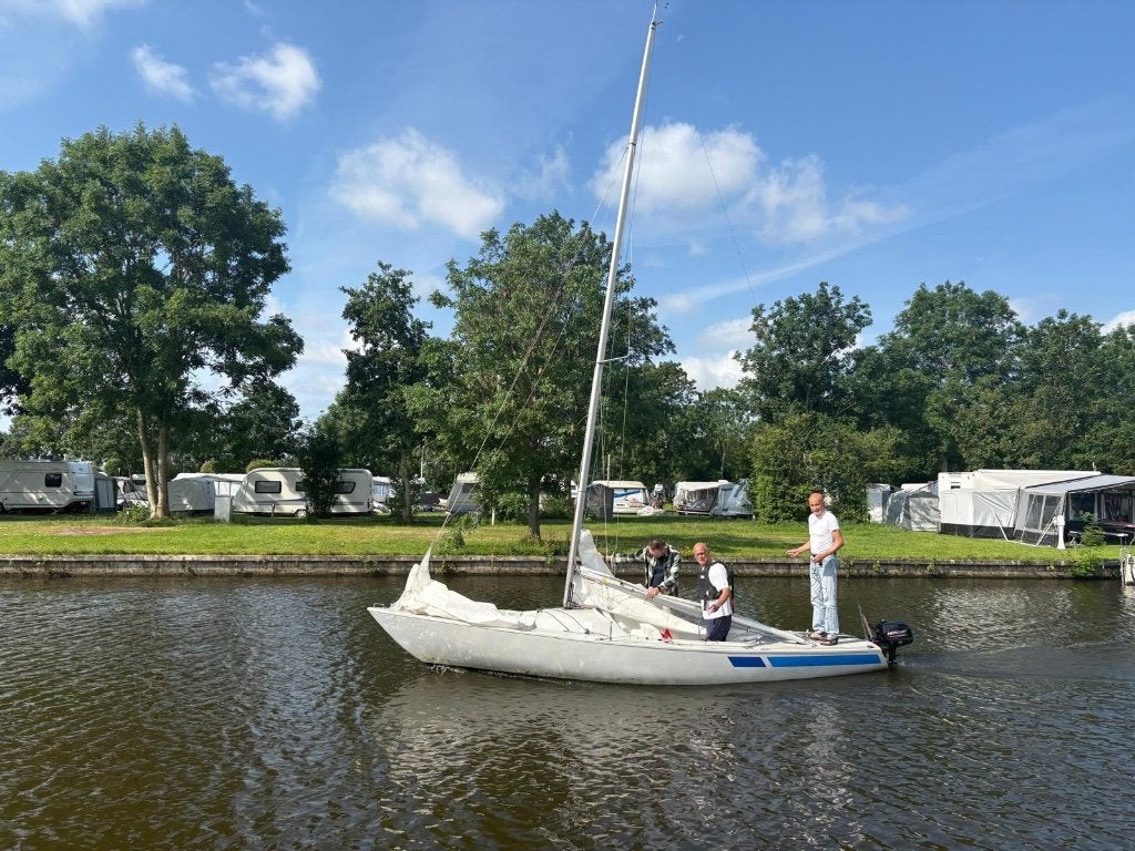 Yngling 191, met stallingstrailer, Watersport en Boten, Open zeilboten, Gebruikt, 4 pk, Polyester, Ophalen of Verzenden