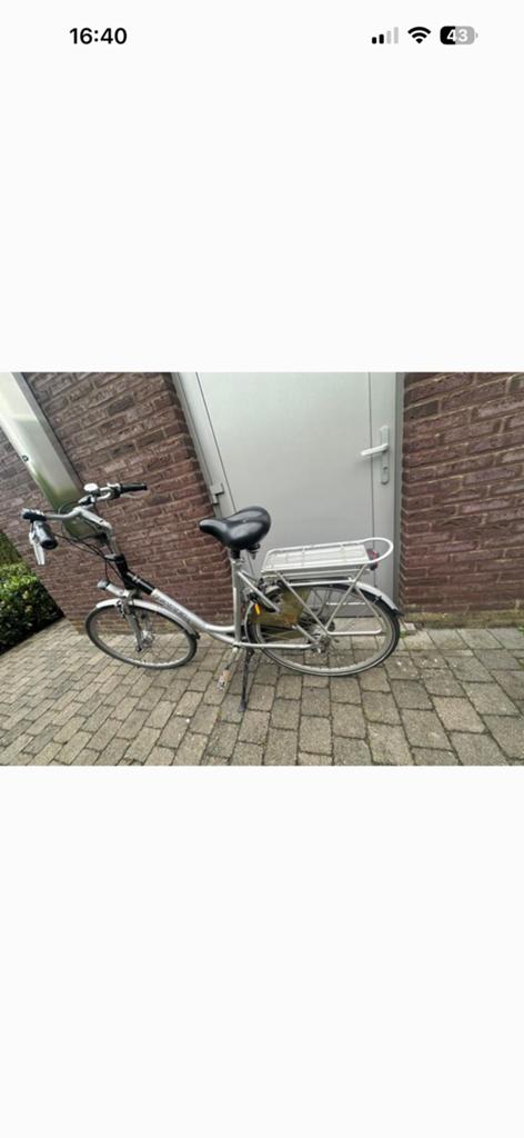 Bikkel elektrische fiets, lader werkt niet., Fietsen en Brommers, Ophalen, Zo goed als nieuw, 80 kg of meer