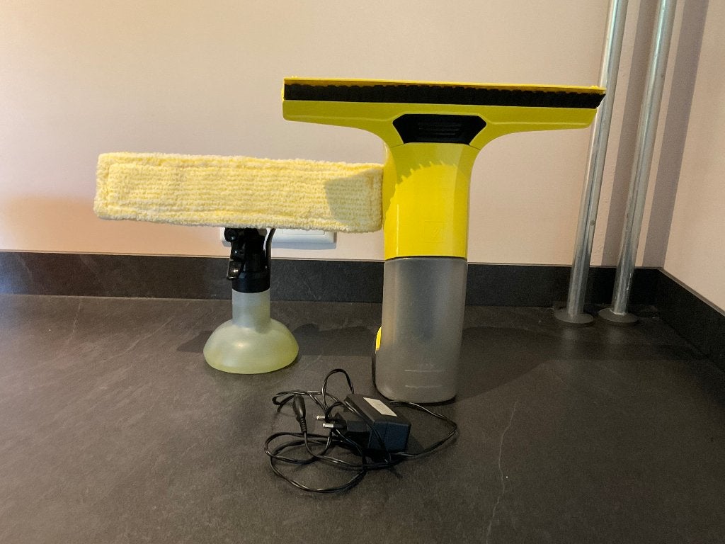 Kärcher WV 6 Plus Multi Edition Raamwisser +schoonmaakmiddel, Ophalen of Verzenden, Raamwisser of Trekker