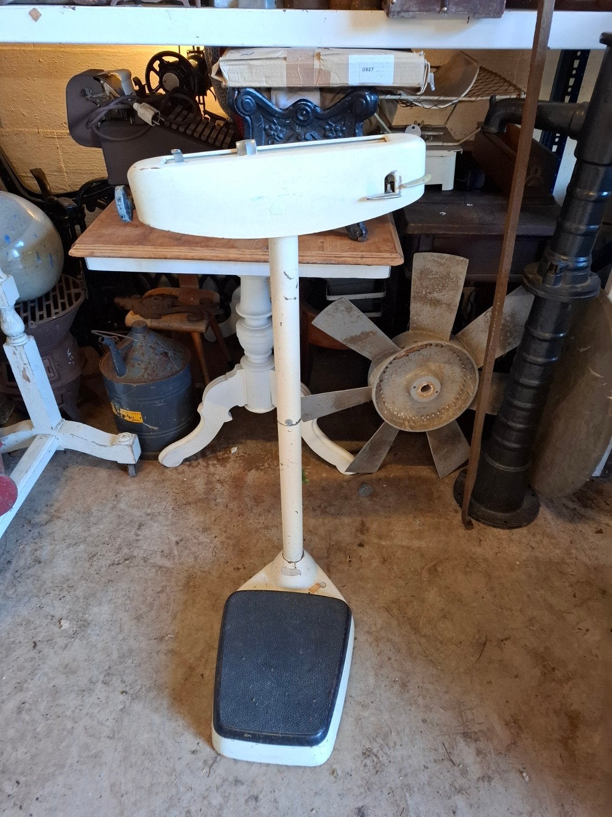 Vintage Seca Personenweegschaal - Analoog, Witgoed en Apparatuur, Ophalen, Gebruikt, Analoog, 100 kg of meer