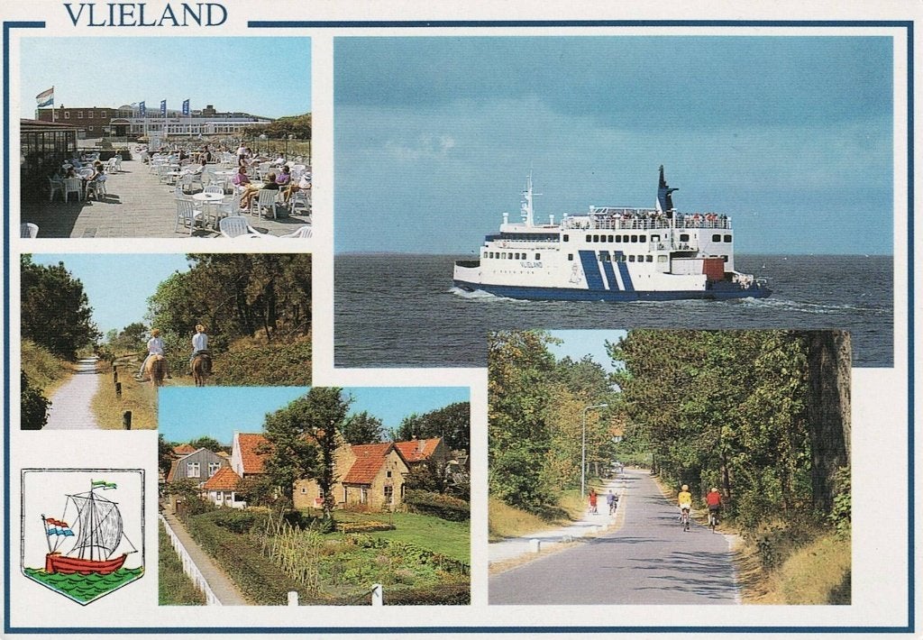 Vlieland 4 luik 26, Verzenden, 1980 tot heden, Ongelopen, Waddeneilanden