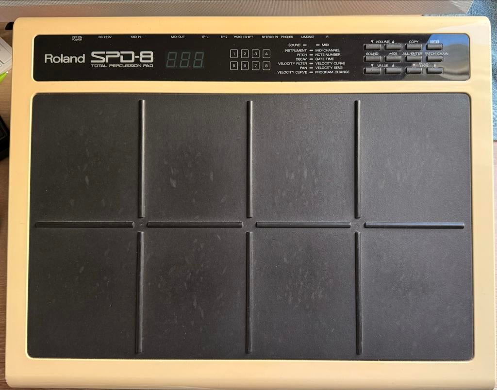 Roland SPD-8 Total Percussion Pad - Vintage Drum Module, Muziek en Instrumenten, Drumstellen en Slagwerk, Ophalen, Gebruikt, Roland