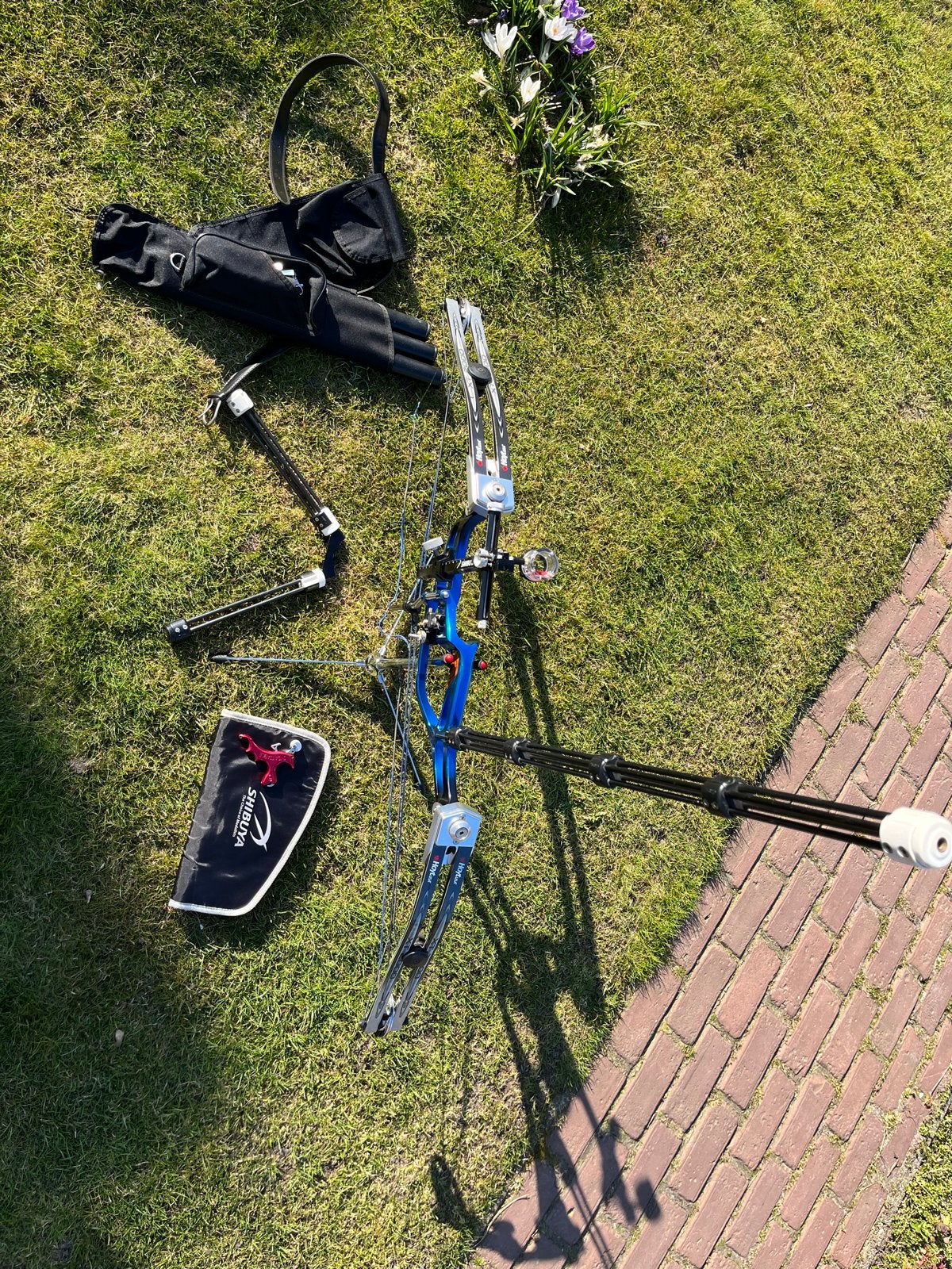 Complete gebruikte Compound Boog Set - Hoyt UltraTec XT2000, Ophalen, Gebruikt