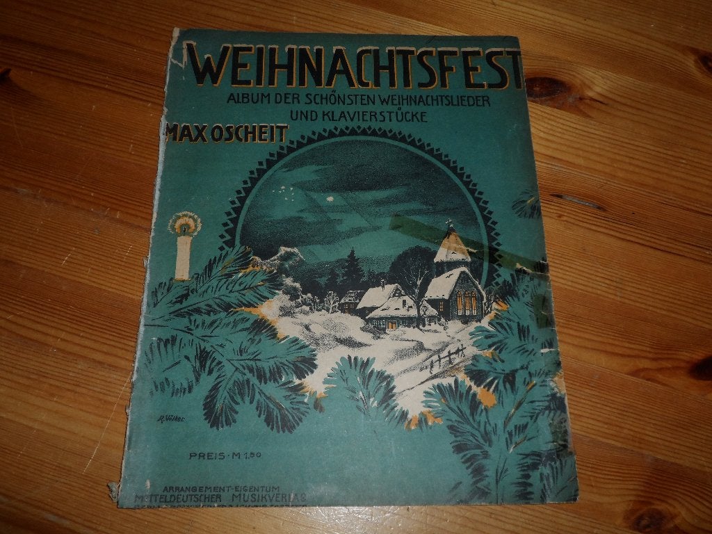 Weihnachtsfest - max oscheit, Zang, Gebruikt, Ophalen of Verzenden, Religie en Gospel