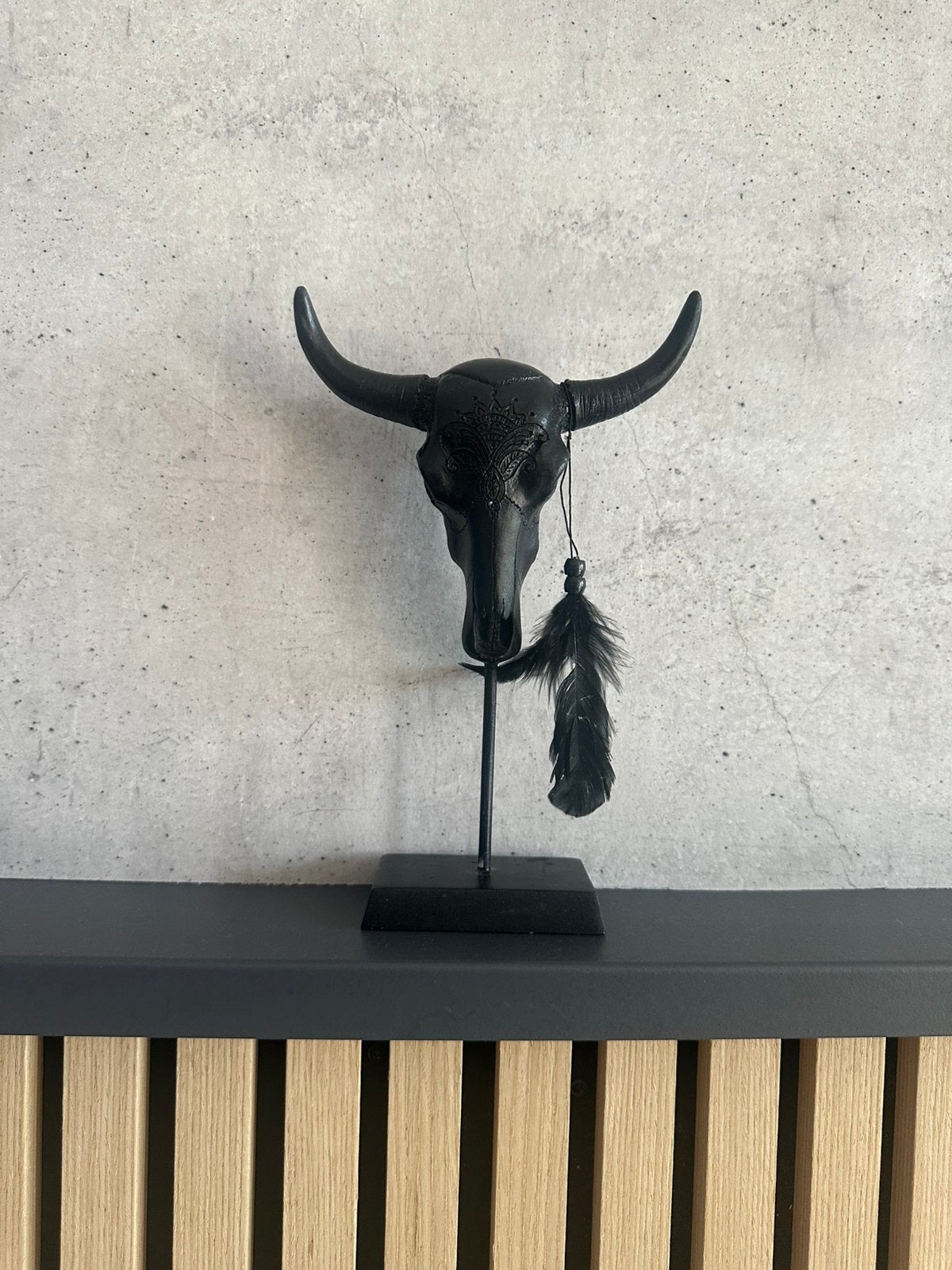 Beeldje buffel schedel, Ophalen of Verzenden, Zo goed als nieuw