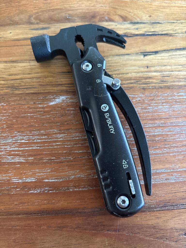 B/BURY Hamer Multitool - Compact en Veelzijdig Gereedschap, Doe-het-zelf en Verbouw, Gereedschap | Handgereedschap, Ophalen of Verzenden
