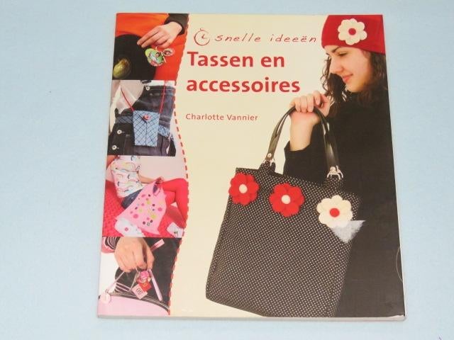 Hip boekje Snelle ideeën voor tassen en accessoires upcyclen, Ophalen of Verzenden, Zo goed als nieuw, Borduren en Naaien, Charlotte Vannier