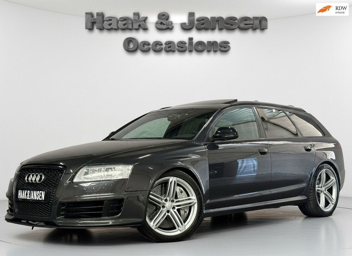 Audi A6 Avant 5.0 TFSI RS 6 Keramisch Pano Leder Cruise, Auto's, Audi, Automaat, Bi-Xenon koplampen, Gebruikt, RS6