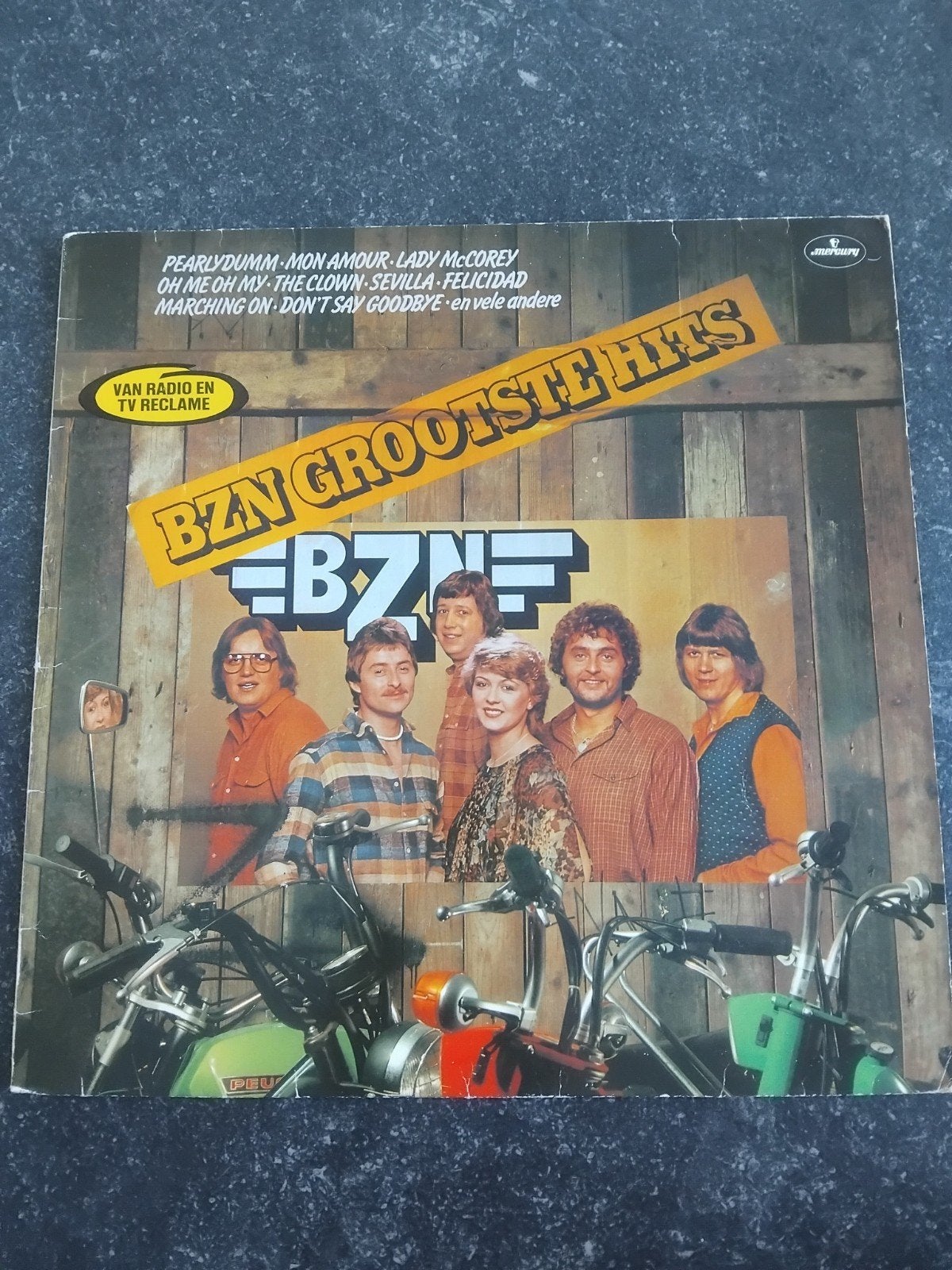 Bzn grootste hits plaat, Audio, Tv en Foto, Platenspelers, Ophalen, Gebruikt, Overige merken