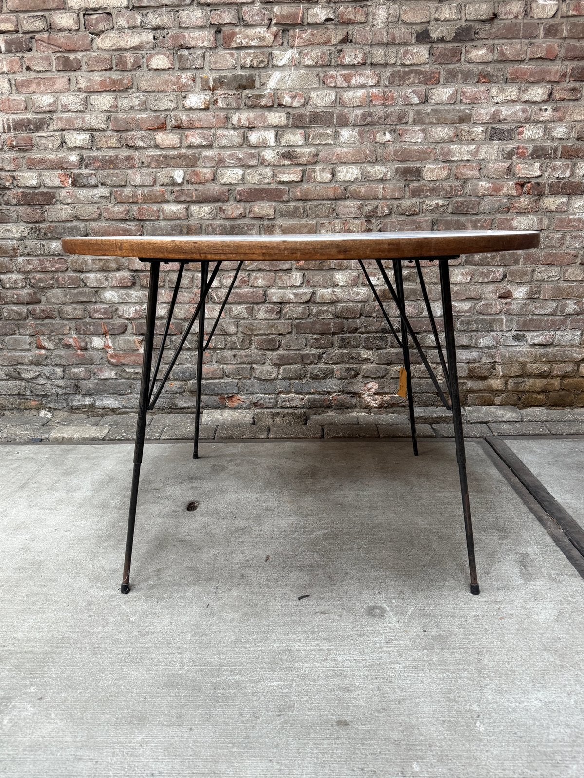 Jaren 50 eettafel Rudolf Wolf, Elsrijk, Huis en Inrichting, Tafels | Eettafels, Ophalen, Gebruikt, Trawlerkade 44 IJmuiden, Info@vintagehaarlem.nl