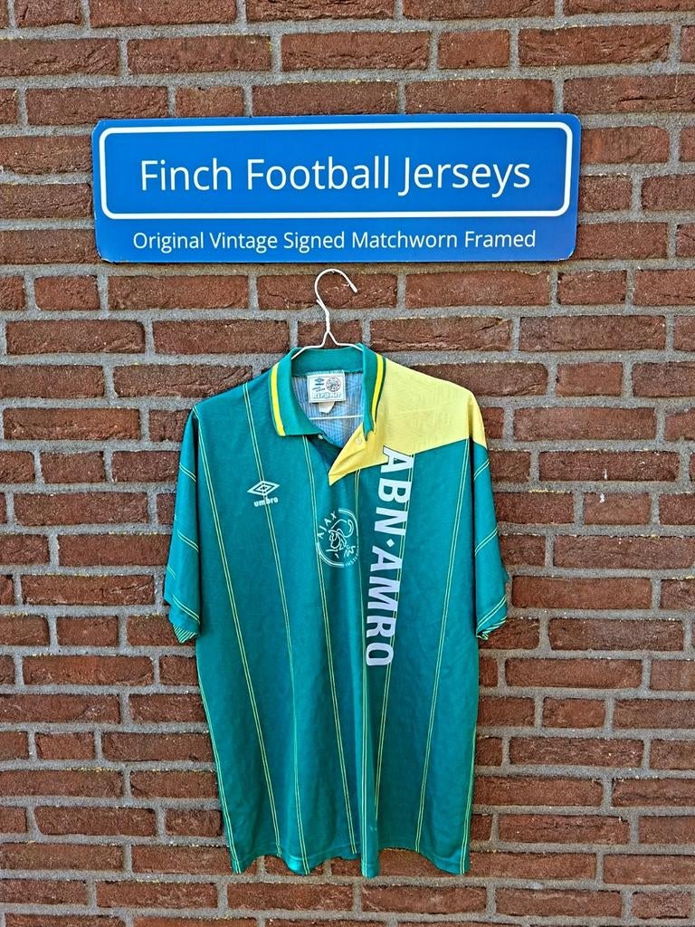 ORIGINAL VINTAGE CLASSIC AJAX AMSTERDAM AWAY 1991/1993 L, Ophalen of Verzenden, Zo goed als nieuw, Ajax, Shirt