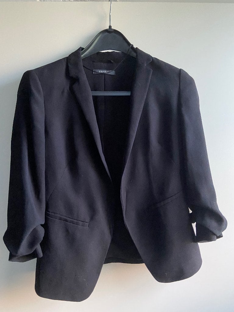 Blazer esprit maat 36, Zwart, Ophalen of Verzenden, Zo goed als nieuw, Jasje