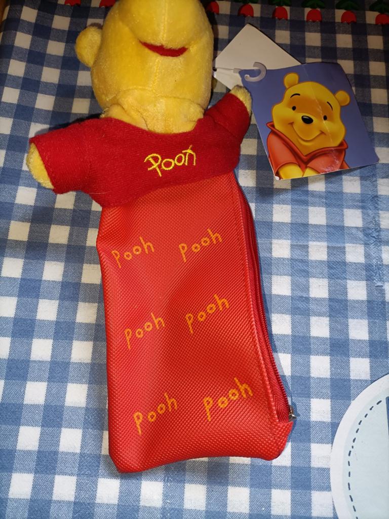 Winnie de pooh etui met kaartje, Ophalen of Verzenden, Zo goed als nieuw