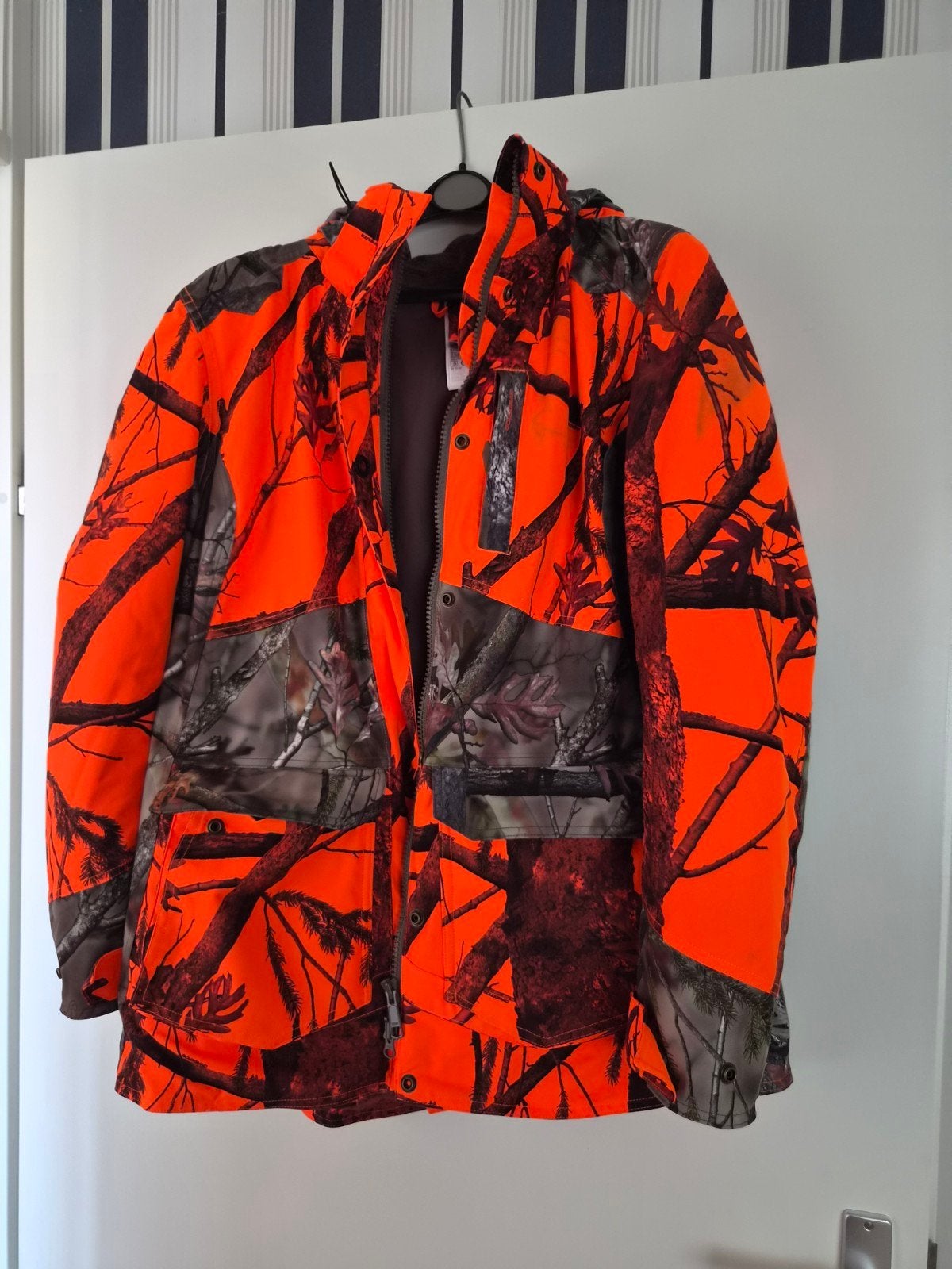 Jachtjas Solognac Decathlon Oranje Maat L-XL, Kleding | Heren, Ophalen, Solognac, Maat 56/58 (XL), Oranje