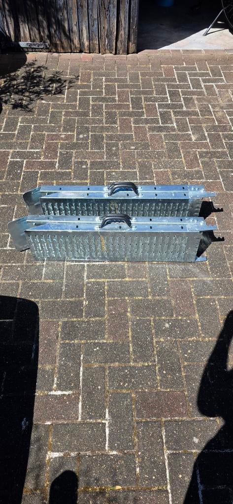 Oprijplaten, Auto diversen, Aanhangwagen-onderdelen, Ophalen, Zo goed als nieuw