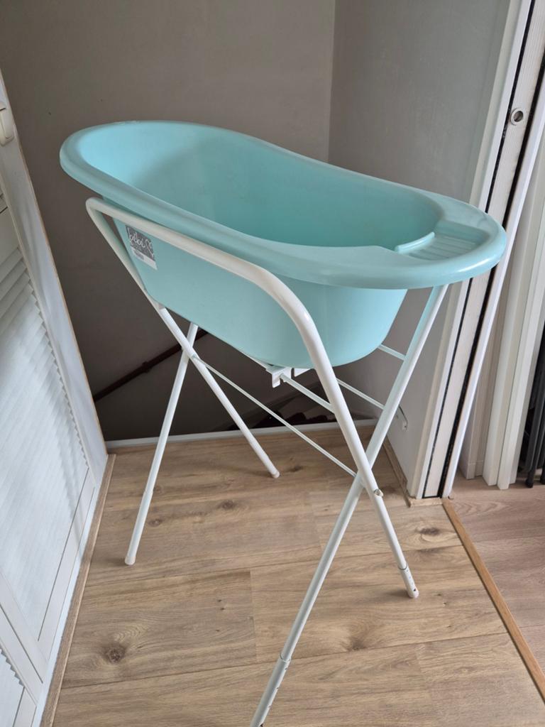 Baby badje met standaard, Kinderen en Baby's, Badjes en Verzorging, Gebruikt, Badje, Standaard, Ophalen