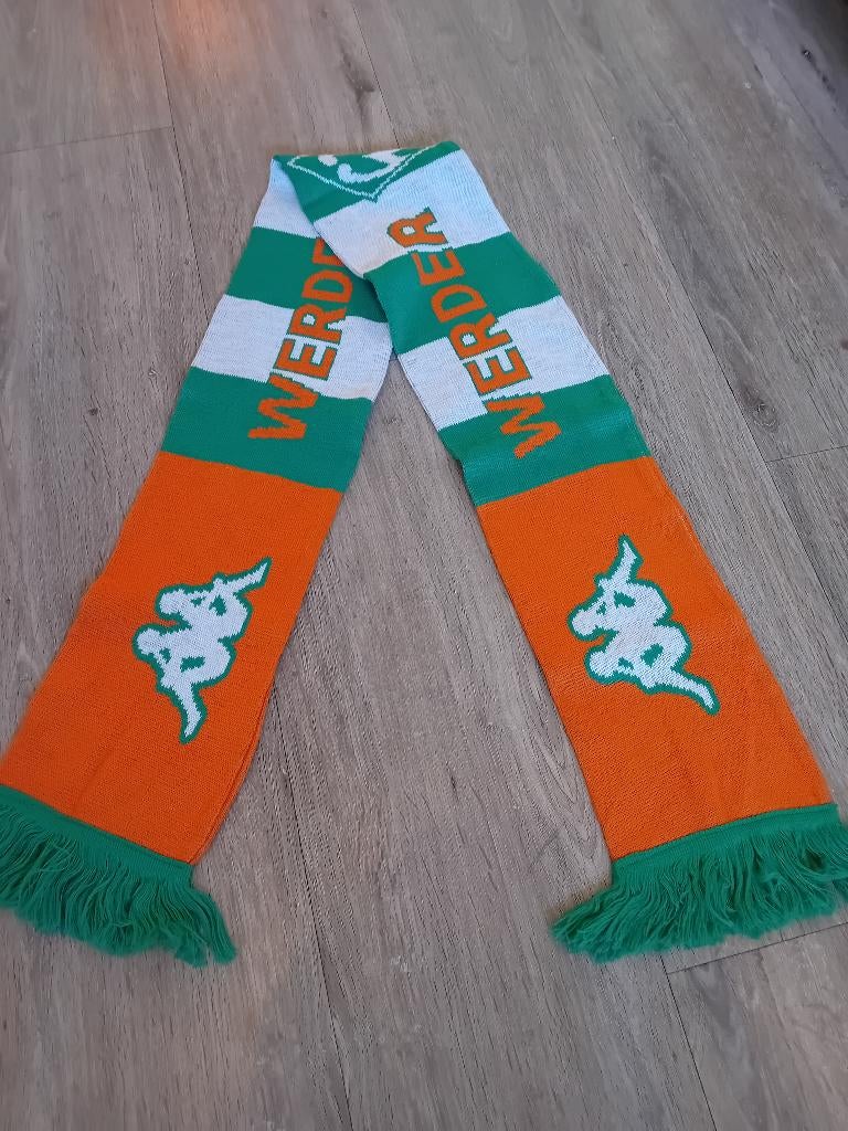 Werder Bremen voetbalsjaal, Verzamelen, Ophalen of Verzenden, Zo goed als nieuw, Buitenlandse clubs, Vaantje of Sjaal