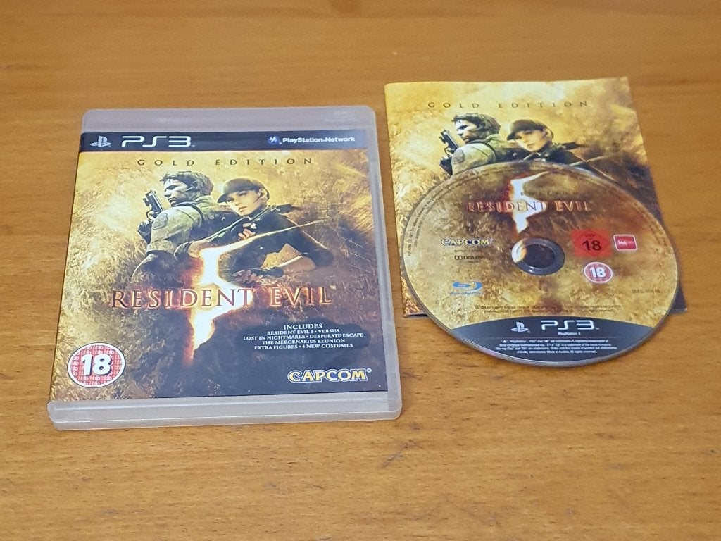PS3 | Resident Evil 5 Gold Edition, Spelcomputers en Games, Avontuur en Actie, Gebruikt, Vanaf 18 jaar, 1 speler