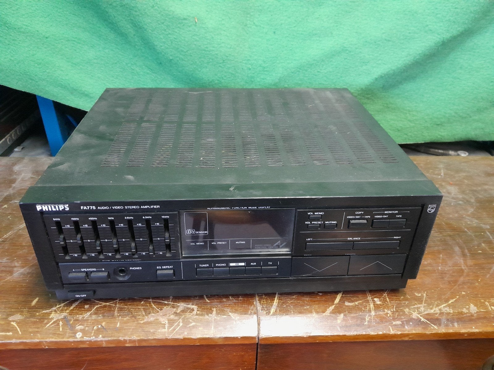 Philips FA775 stereo versterker, Ophalen of Verzenden, Minder dan 60 watt, Overige merken