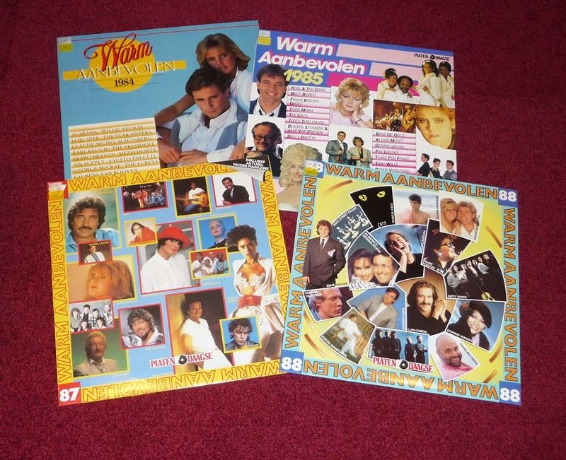 Warm aanbevolen serie met 4 Lp's, Ophalen of Verzenden, Zo goed als nieuw, Pop, 12 inch