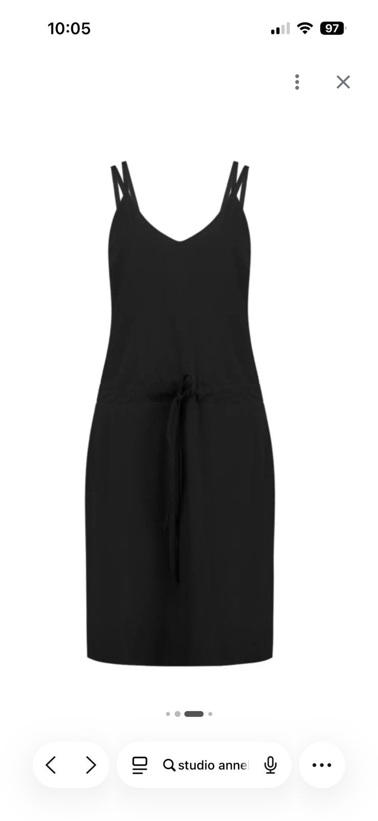 Gezocht: Studio Anneloes Ruthique Dress XS/XXS, Blauw, Ophalen of Verzenden, Zo goed als nieuw, Maat 34 (XS) of kleiner