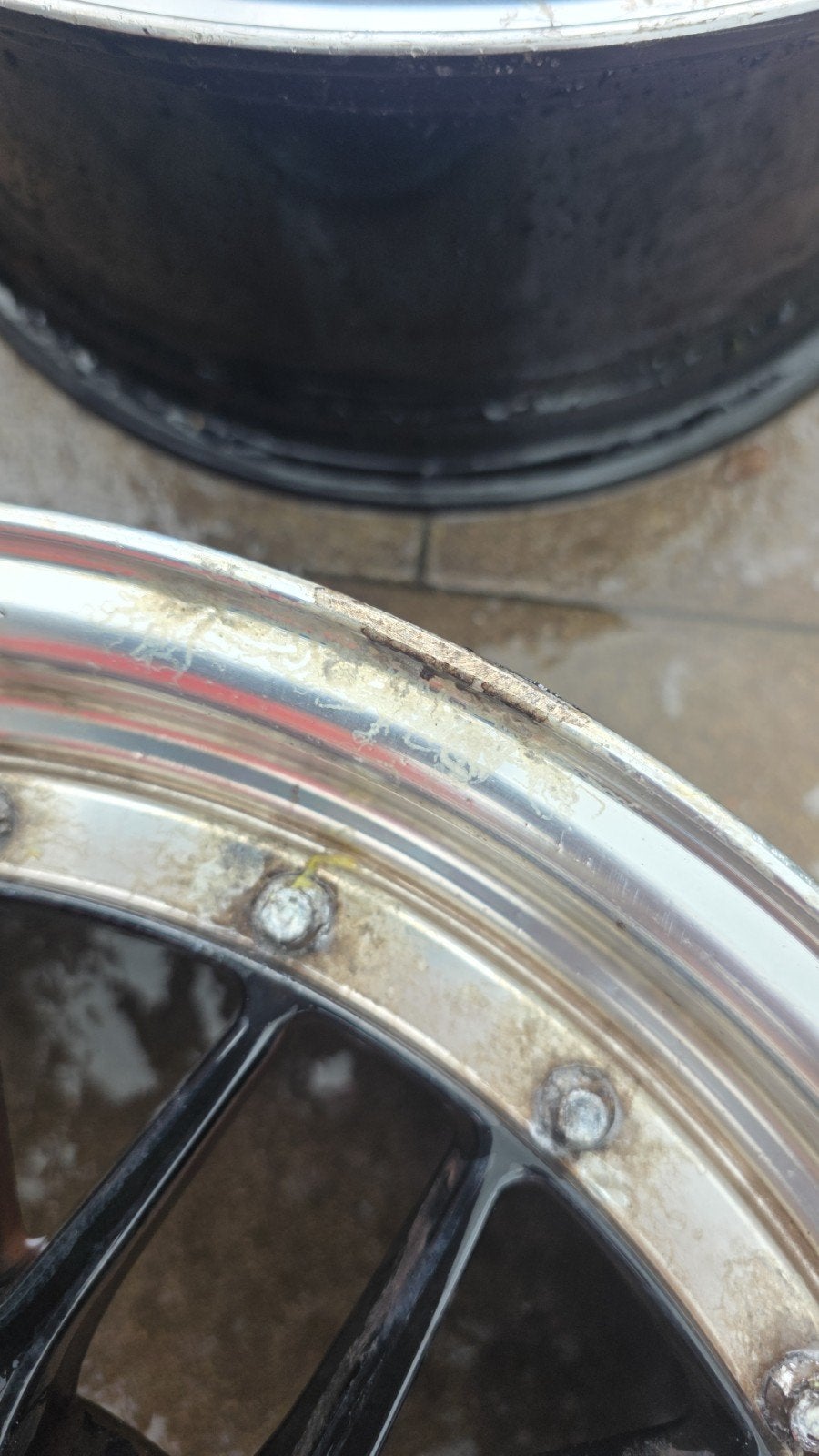 JR23 Velgen 17 inch 5x100 met lakschade en stoeprandschade, Ophalen of Verzenden, Gebruikt, 17 inch, Velg(en)