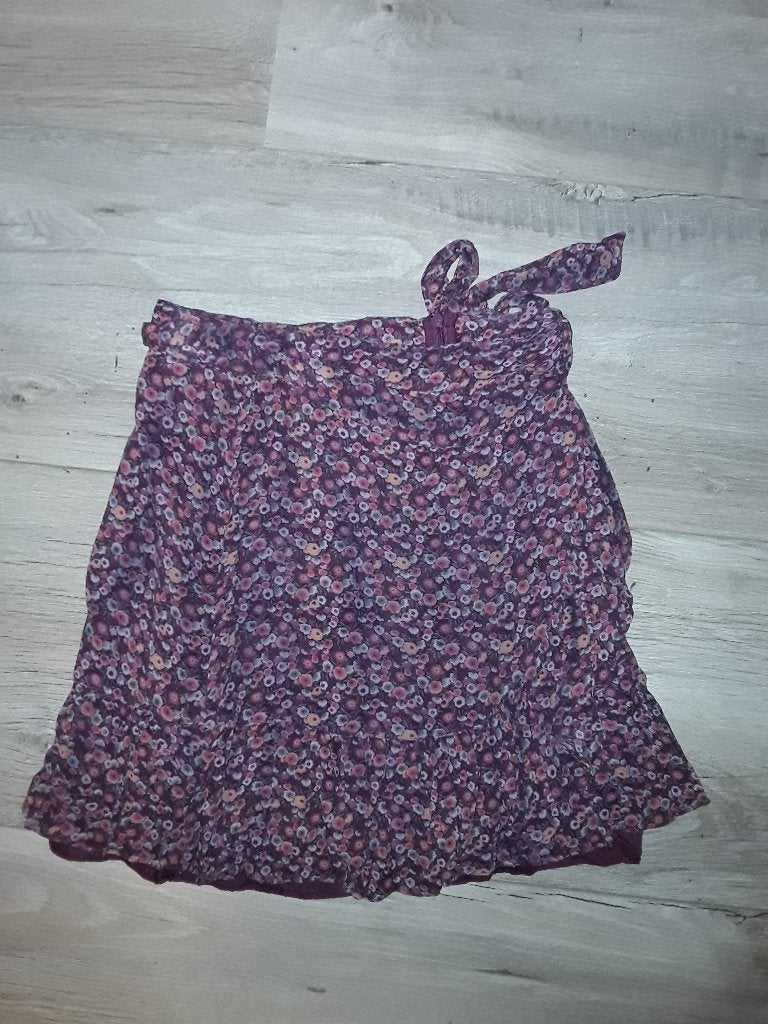 Sissy Boy Bordeaux Rokje Met Bloemenprint Maat XS, Sissy-Boy, Ophalen of Verzenden, Zo goed als nieuw, Maat 34 (XS) of kleiner