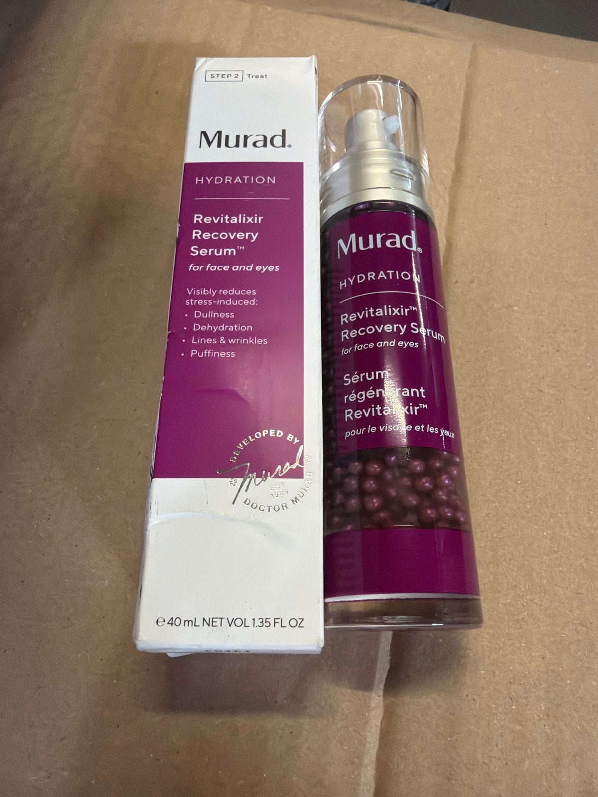 Murad Revitalixir Recovery Serum - Hydraterend Gezichtsserum, Gehele gezicht, Nieuw, Ophalen of Verzenden, Nvt