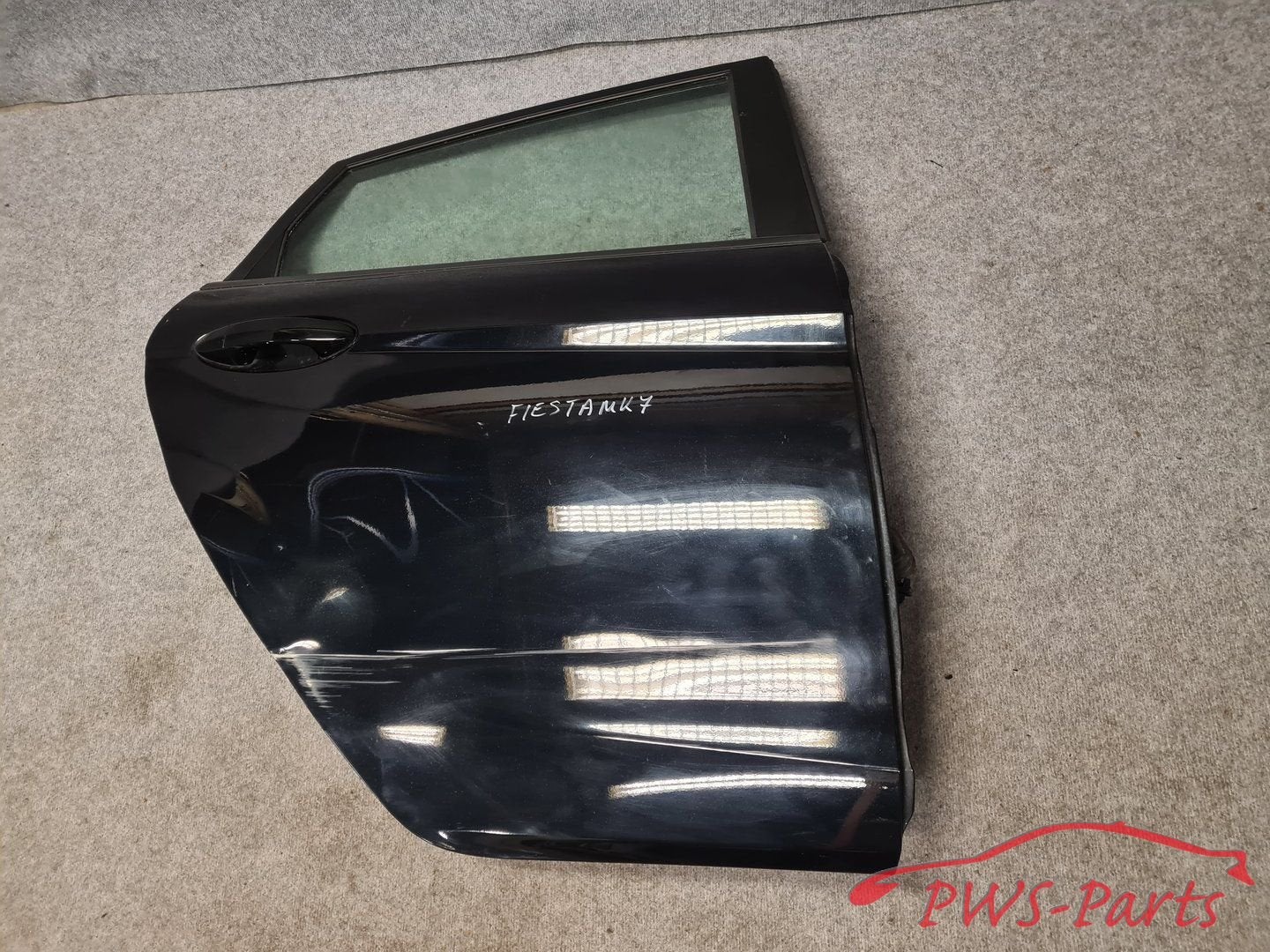 FORD FIESTA MK7 DEUR PORTIER RECHTS ACHTER ORIGINEEL, Ophalen, Gebruikt, -, Deur