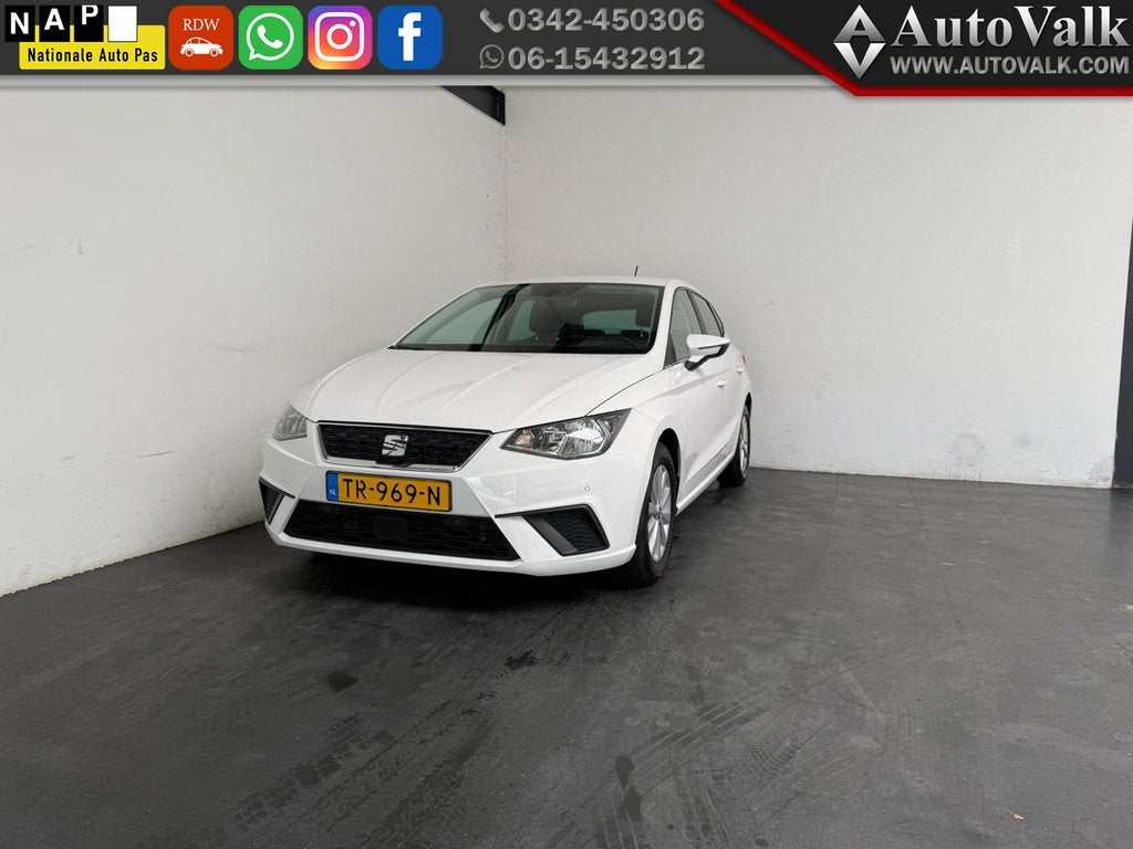 SEAT Ibiza 1.0 TSI Style Business Intense PDC. Climate!, Auto's, Seat, Bedrijf, Te koop, Ibiza, ABS, Achteruitrijcamera, Adaptive Cruise Control